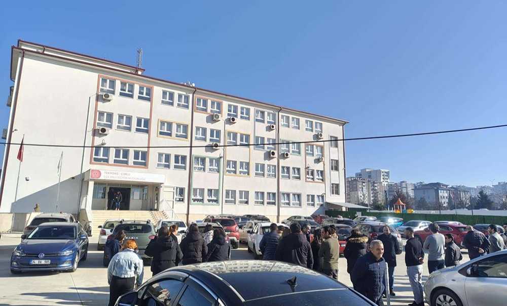 Müdürlükte ‘Tahli̇ye' Tadbi̇kati Yapildi