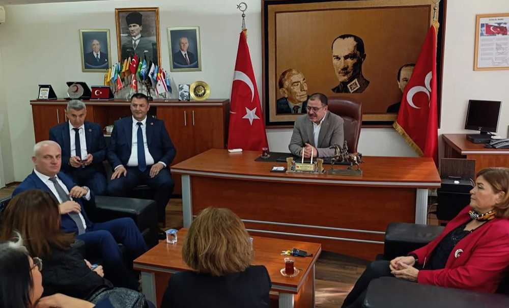 Muhtarlar Derneğinden Önemli Ziyaretler