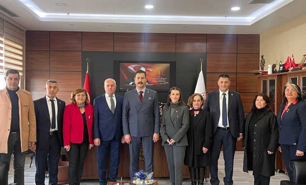 Muhtarlar Derneğinden Önemli Ziyaretler