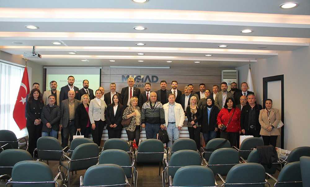 Müsi̇ad Tekirdağ Şube Başkanı Abdullah Demir: “Hayallerimiz Heyecanımız Çok Yüksek”