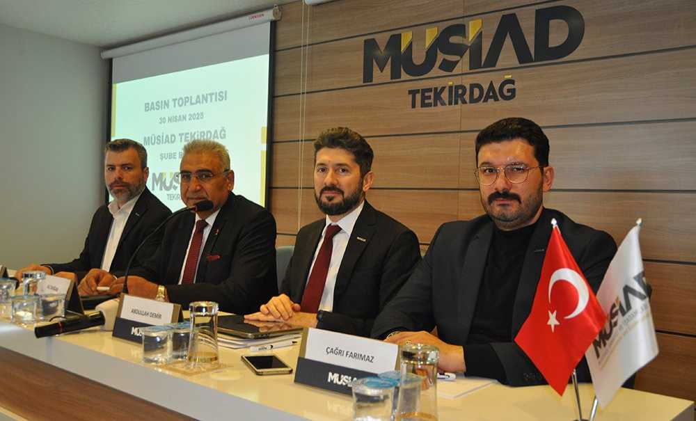 Müsi̇ad Tekirdağ Şube Başkanı Abdullah Demir: “Hayallerimiz Heyecanımız Çok Yüksek”