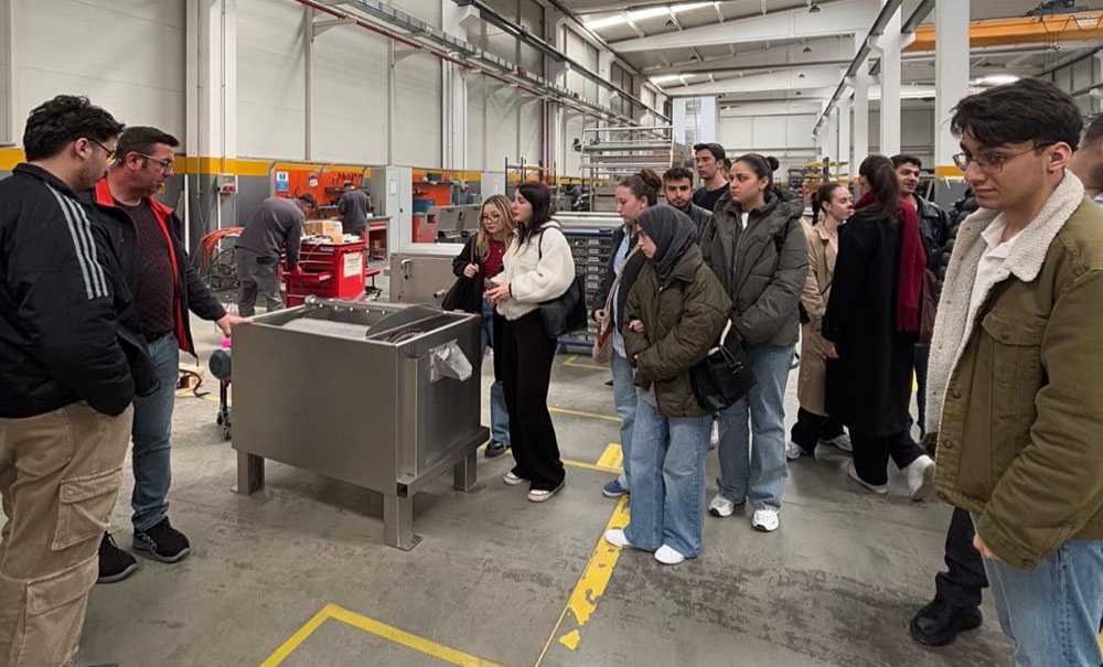 Namık Kemal Üniversitesi Öğrencileri Kıray Makine'yi Ziyaret Etti