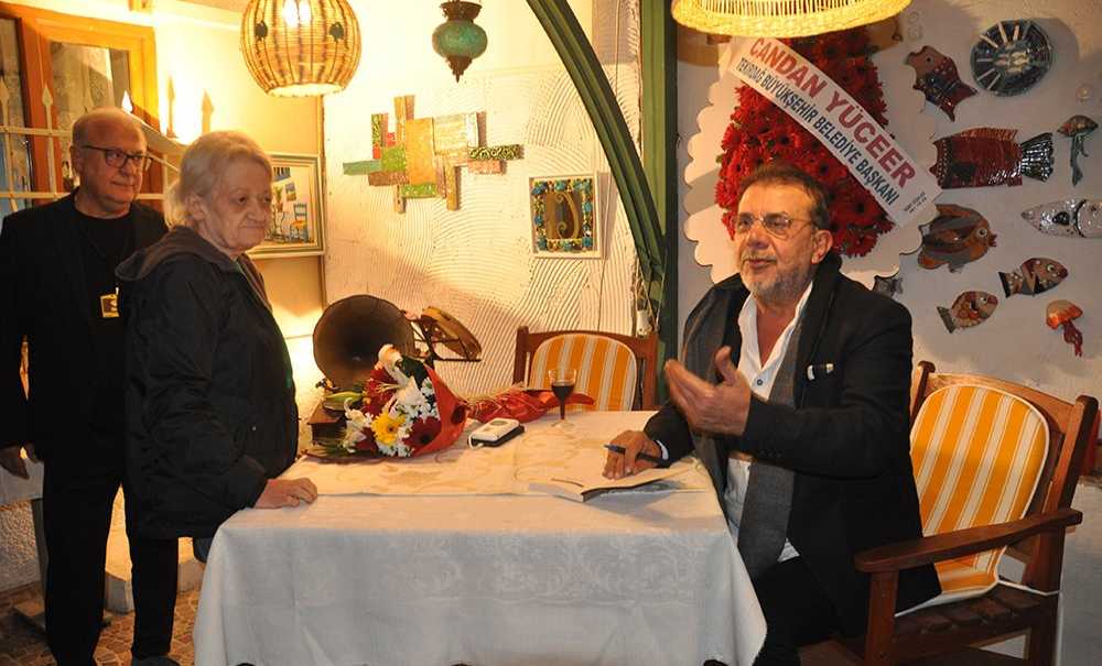 Nebil Özgentürk Çorlu'da Sanatseverlerle Buluştu