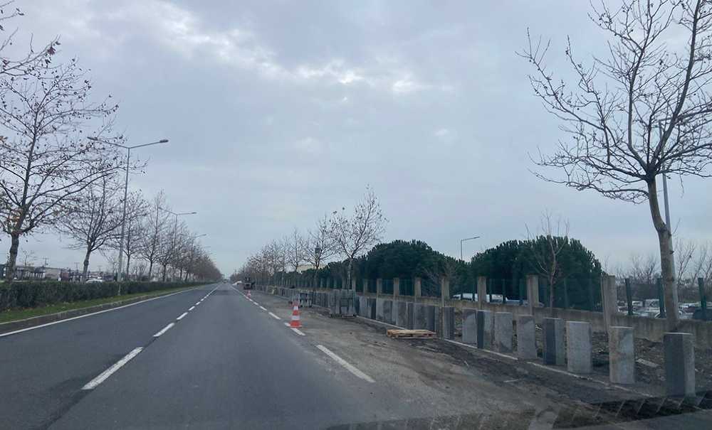 O Bölgeye Kaldirim Yapiliyor