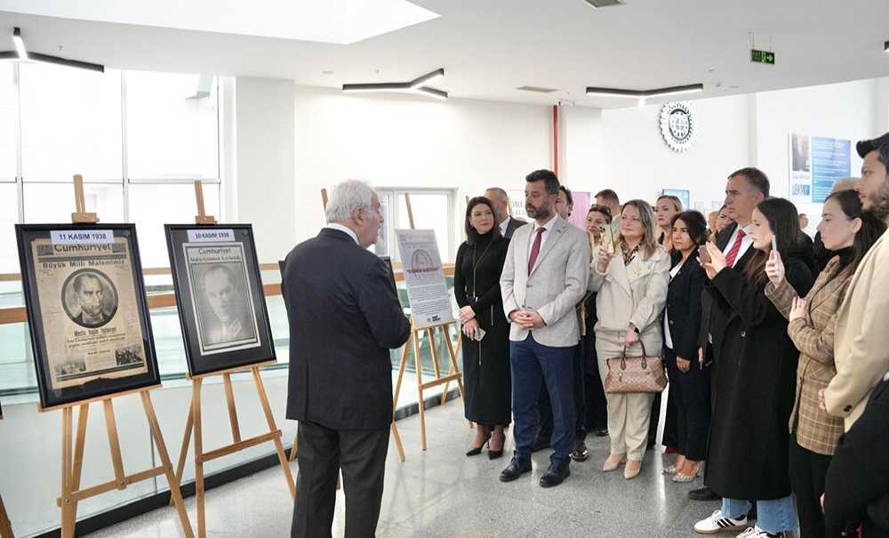 “O Günün Gazeteleri” Sergisi Duygusal Anlar Yaşattı
