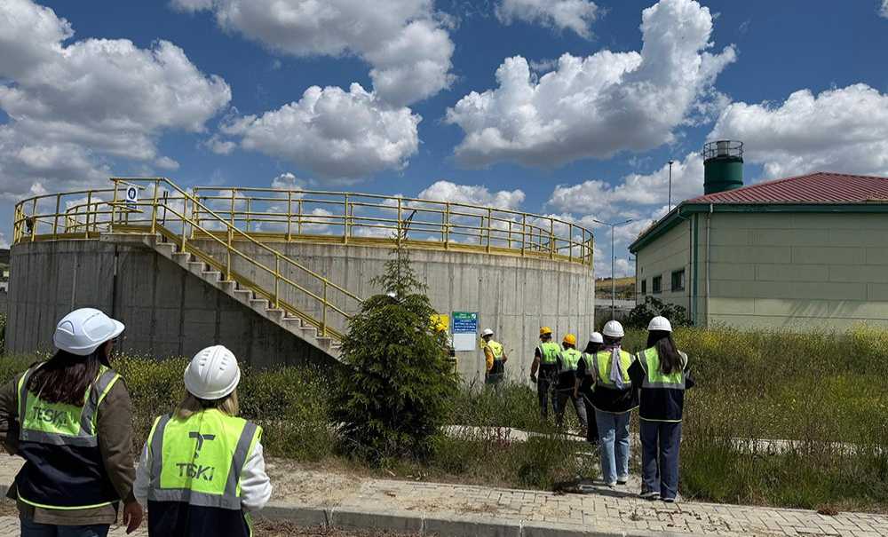 Öğrenciler Teski̇ Arıtma Tesisini İnceledi