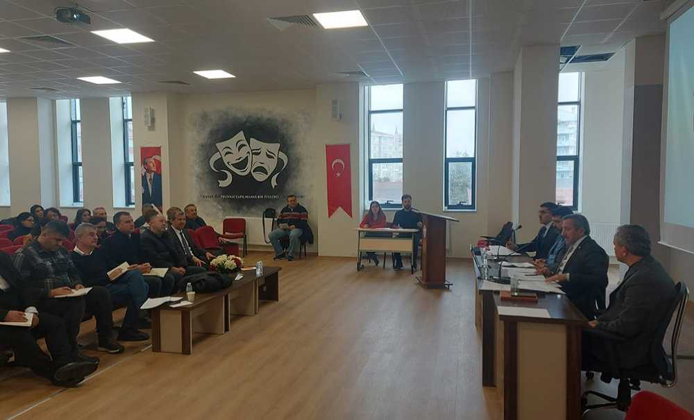 Okul Müdürleri Toplantı Yaptı