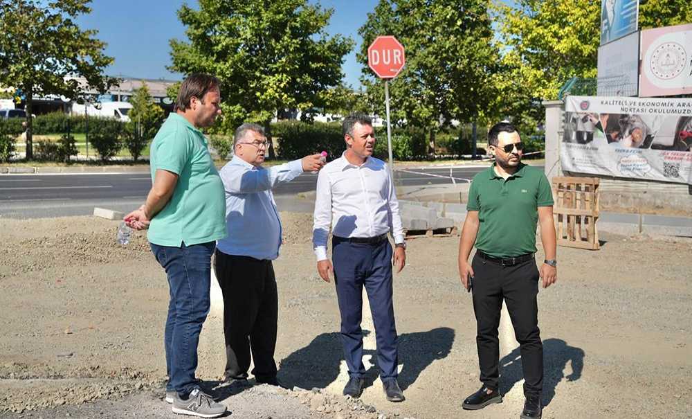Okullar Bölgesi̇nde Yol Çalışmaları Sürüyor