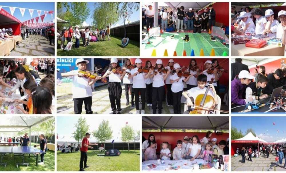 Okullarda 23 Nisan Kutlandı