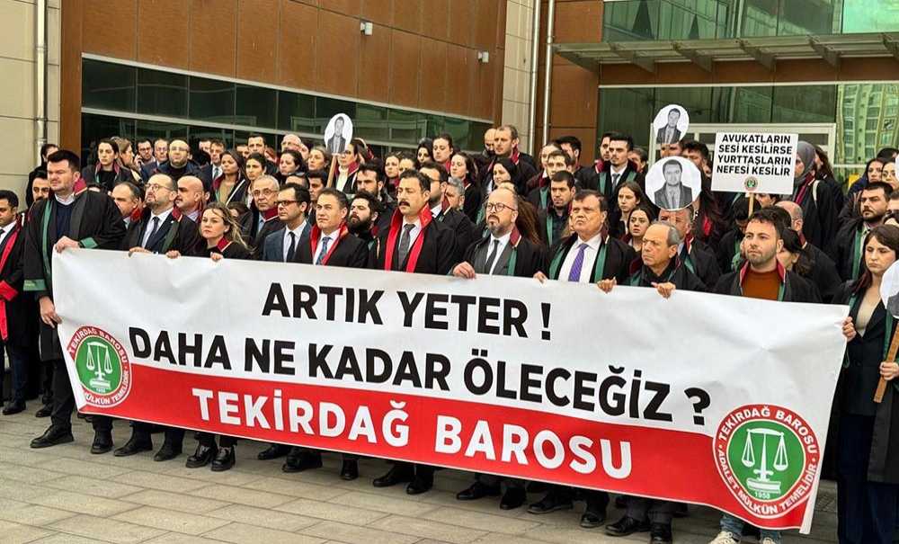 Öldürülen Avukat İçin Yargı Camiası Ayakta!