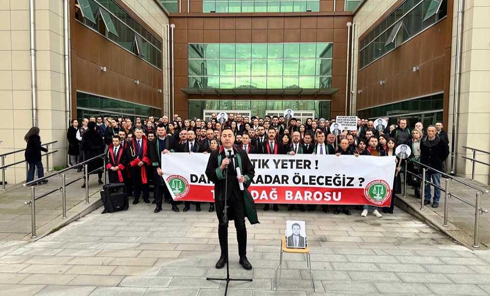 Öldürülen Avukat İçin Yargı Camiası Ayakta!