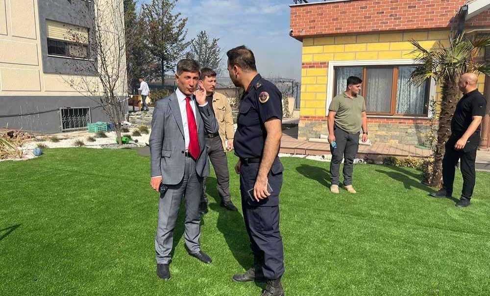 Önerler Mahallesi'nde Korkutan Yangın