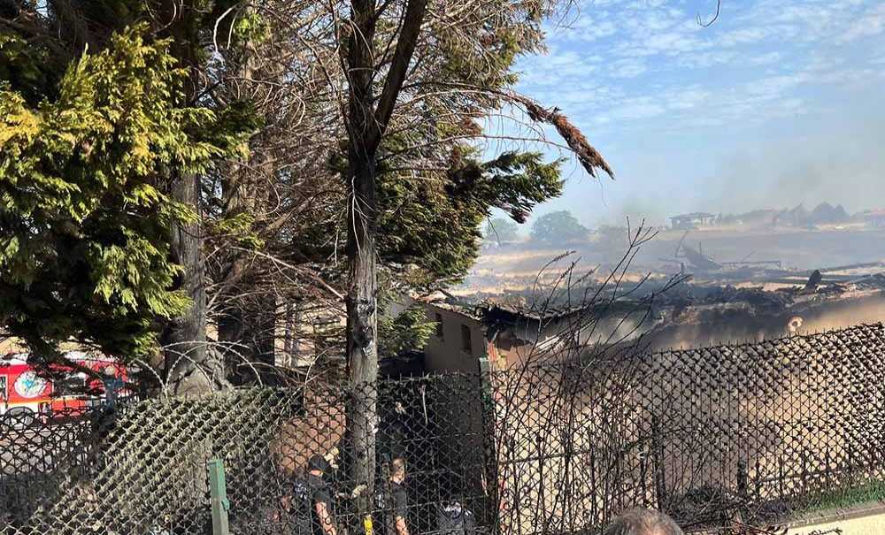 Önerler Mahallesi'nde Korkutan Yangın