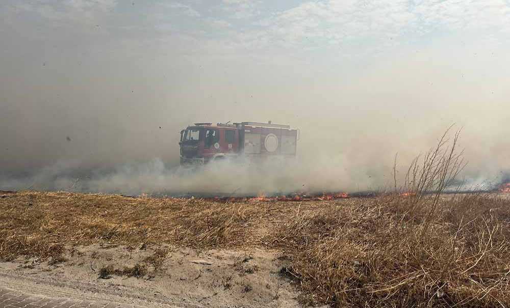 Önerler Mahallesi'nde Korkutan Yangın