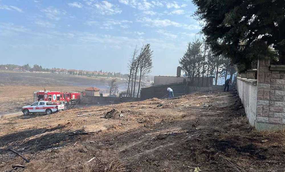 Önerler Mahallesi'nde Korkutan Yangın