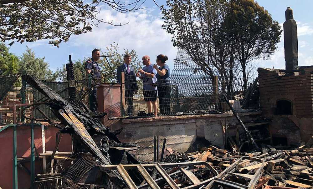 Önerler Mahallesinde Yangın Paniği Sürüyor