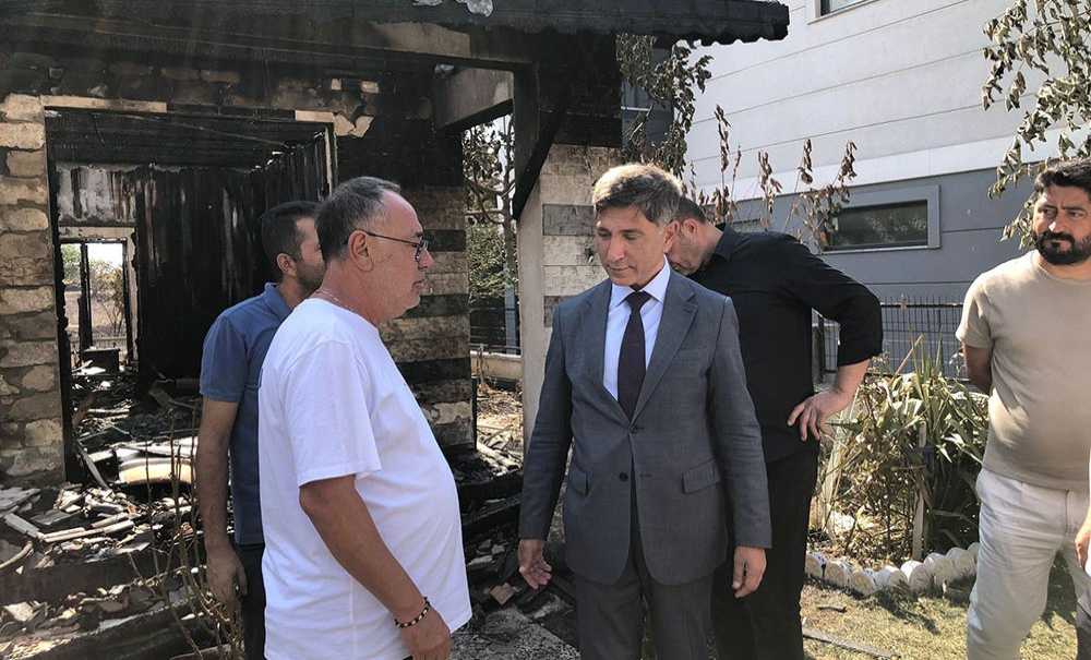 Önerler Mahallesinde Yangın Paniği Sürüyor