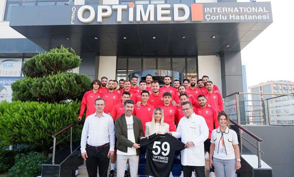 Optimed, Çorluspor 1947'Ye Sağlık Sponsoru Oldu