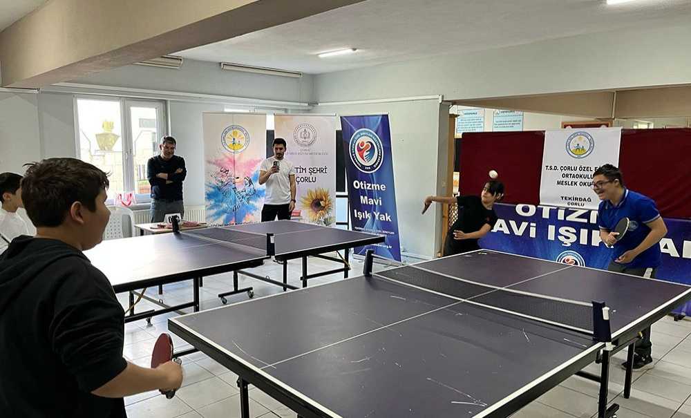 Otizm Farkındalık Turnuvası Düzenlendi