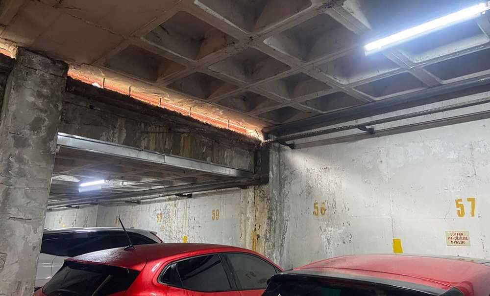 Otoparkın Harabe Görünümü Tepki Çekiyor