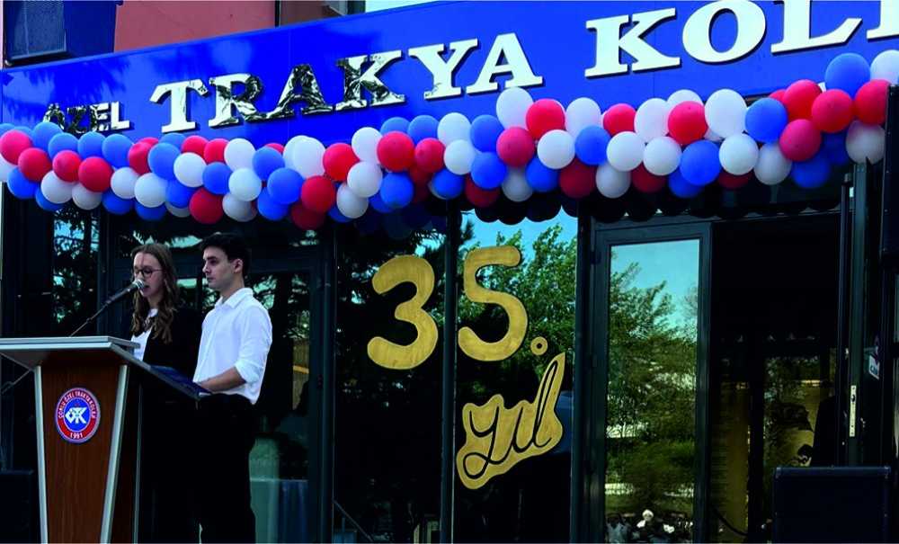 Özel Trakya Koleji 35. Yılını Gururla Kutladı