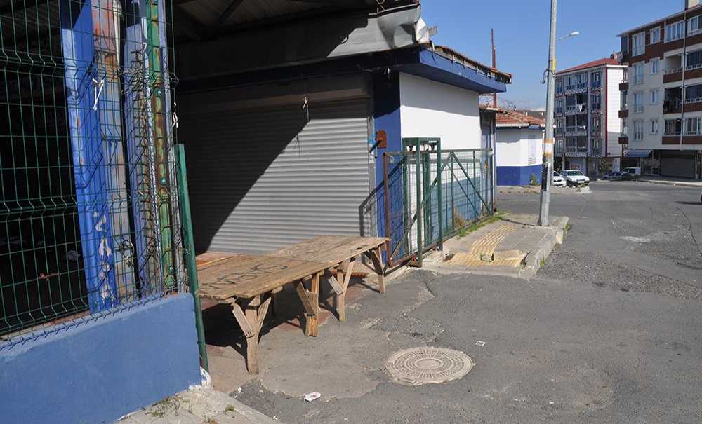 Pazar Yerinin Girişleri Kapatıldı