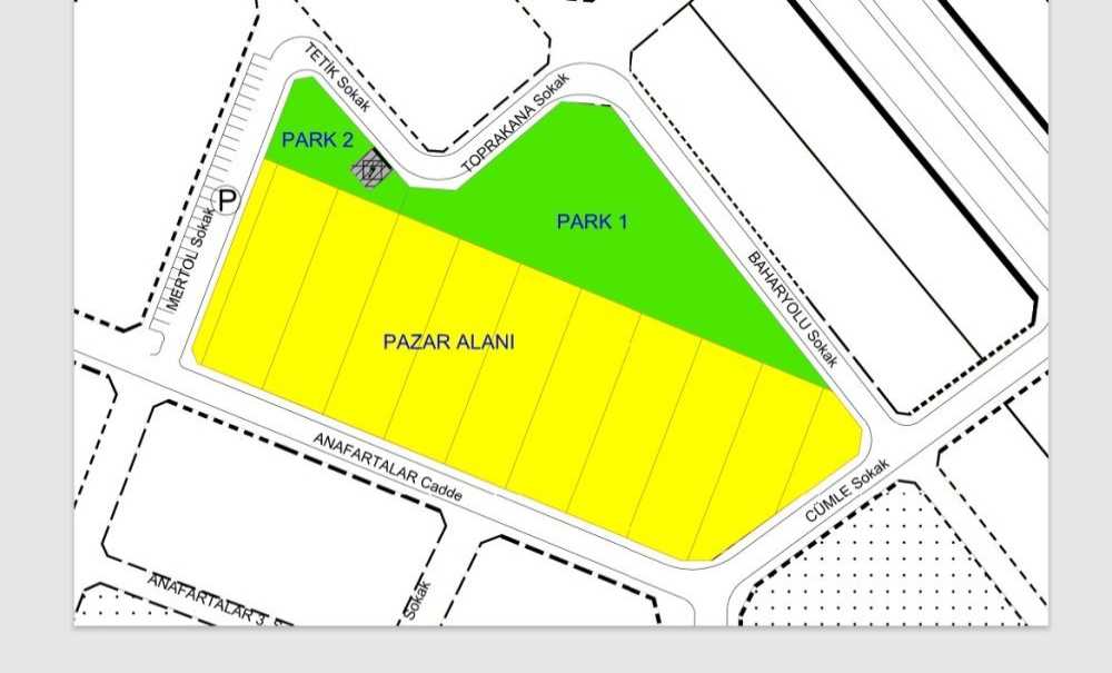 Pazartesi Pazarı İçin Çalışmalar Başladı