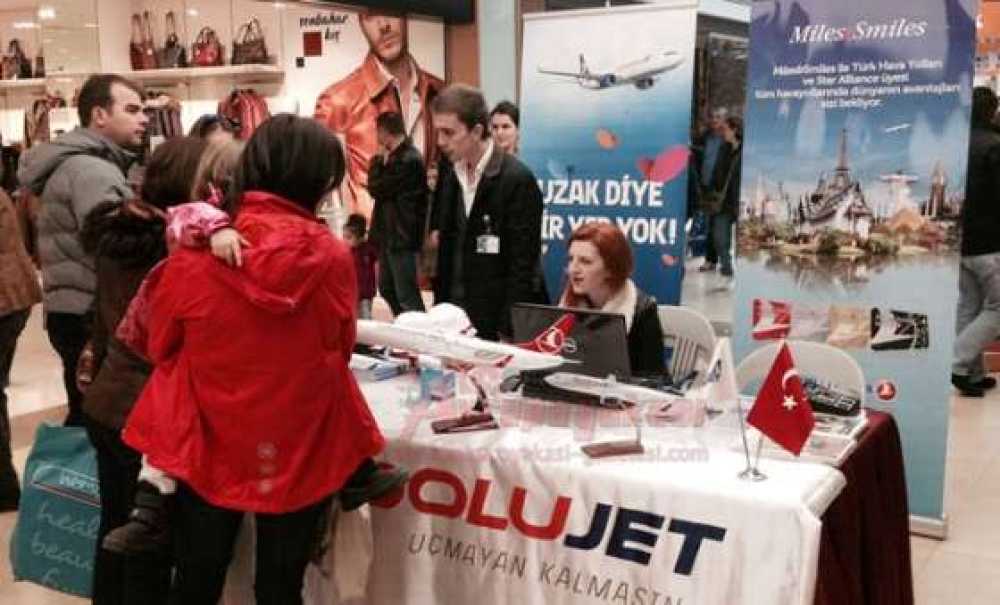 Anadolujet`ten Tanıtım Standı