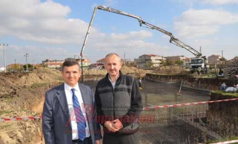 Ergene Öğrenci Yurdu'nun Temeli Atıldı