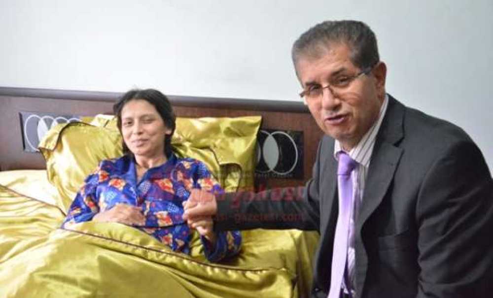 Kaymakam Doğan'dan Kanser Hastası Binnur Dönmez'e Ziyaret