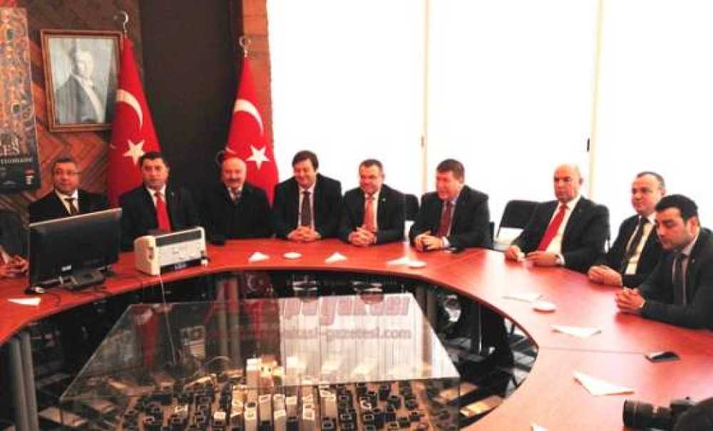 Çorlu Tso'dan Ticari Ateşe Ve Büyükelçiye Ziyaret