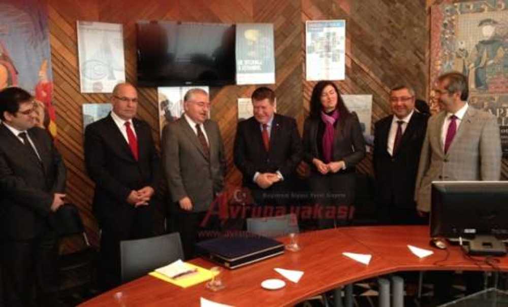 Çorlu Tso'dan Ticari Ateşe Ve Büyükelçiye Ziyaret