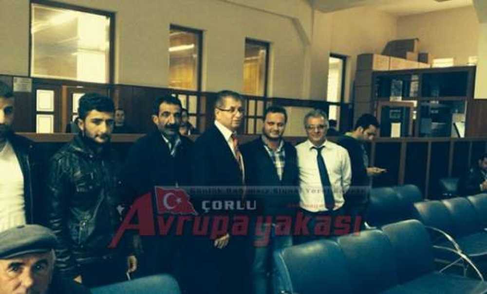 Çorlu Kaymakamı Hulusi Doğan Tapu Sicil Müdürlüğünü Denetledi