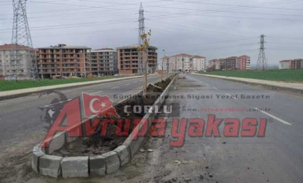 Dumlupınar Caddesinde Düzenleme Çalışmaları