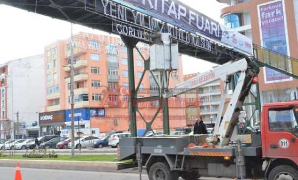 Çorlu'da Yeni Yıl Hazırlıkları Başladı