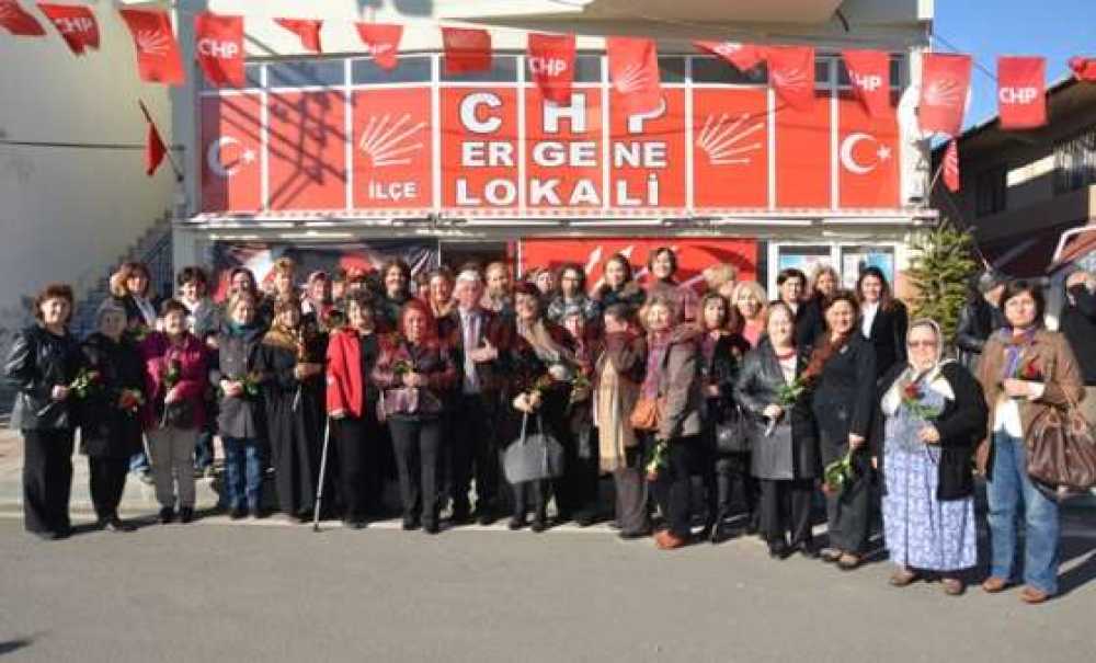 Chp Ergene'de Kadınlara Seçme Ve Seçilme Hakkı Verilmesinin Yıldönümünü Kutladı