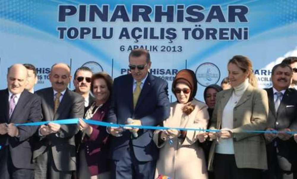 Başbakan Recep Tayyip Erdoğan: “Büyük Türkiye'nin İlk Adımını Pınarhisar'da Attık”