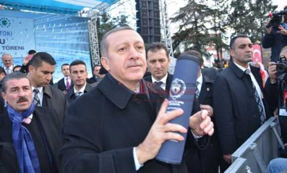 Başbakan Recep Tayyip Erdoğan Çorlu`da