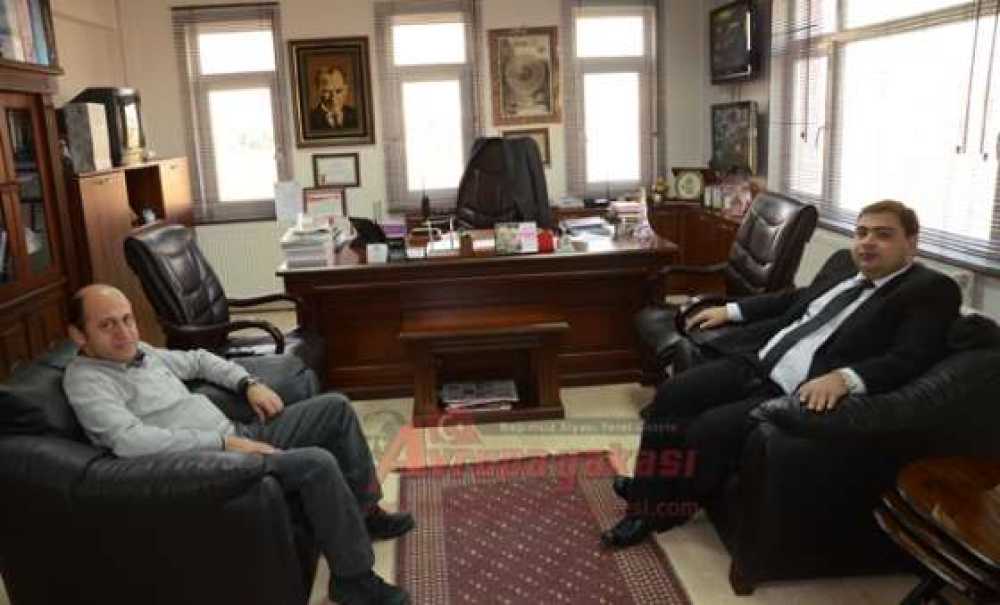 Ergene Kaymakamı Kızıltoprak'tan Avrupa Yakası Gazetesi'ne Ziyaret