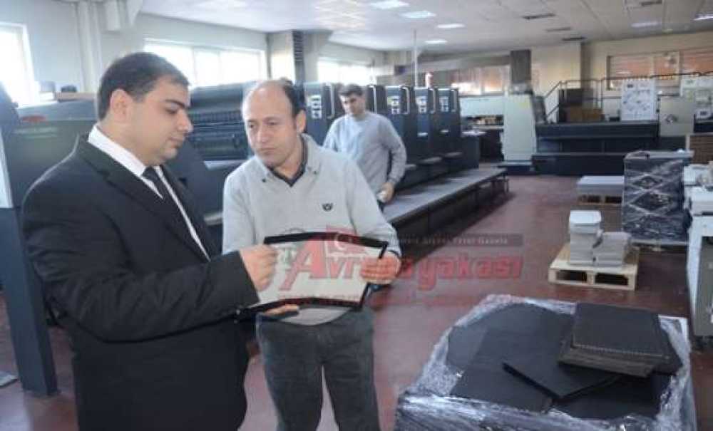 Ergene Kaymakamı Kızıltoprak'tan Avrupa Yakası Gazetesi'ne Ziyaret