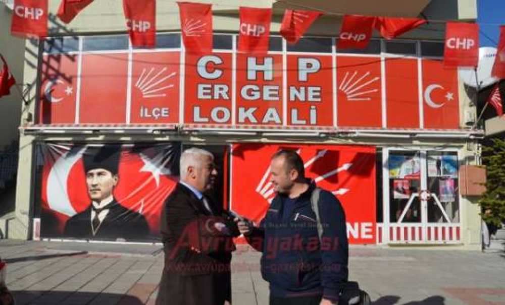 Chp Ergene Belediye Başkan Aday Adayı Rasim Yüksel: