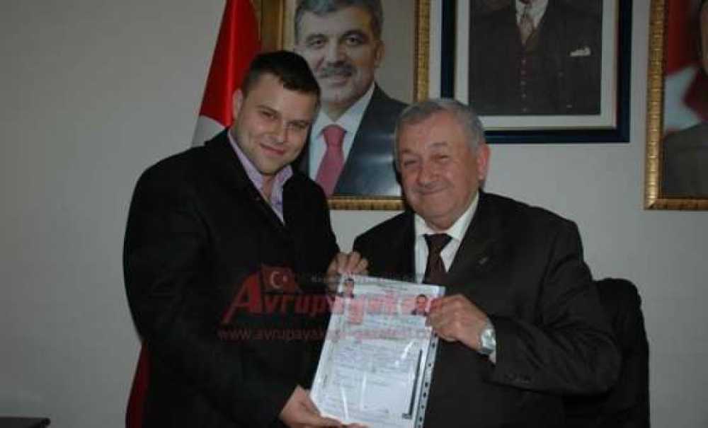 Ak Parti Gençlik Kolları Başkanı Demiryol Meclis Üyesi Aday Adayı Oldu