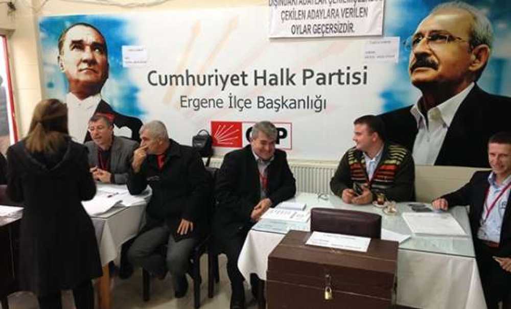 Chp Ergene ' De Sabah Başlayan Seçim Heyecanı Saat 17:00'da Sona Erecek.