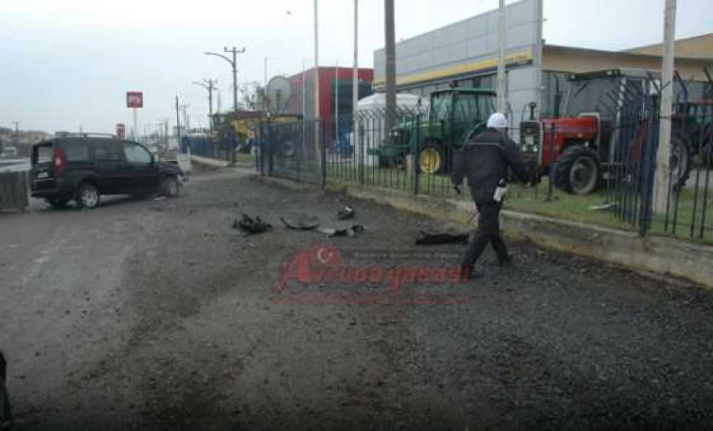 Ergene`de Trafik Kazası 3 Yaralı