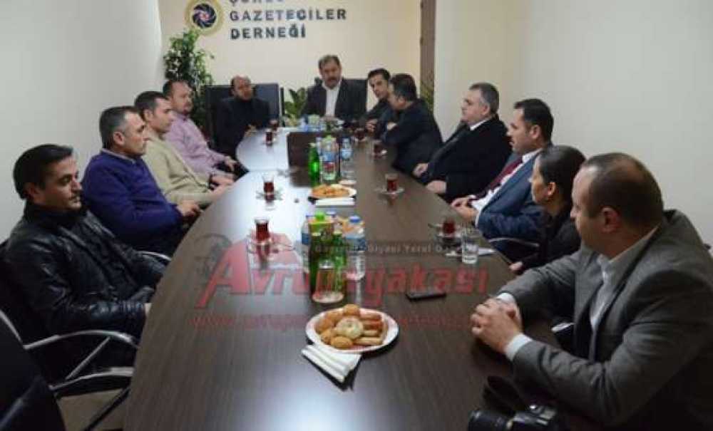 Tagid'den Çorlu Gazeteciler Derneği'ne Ziyaret
