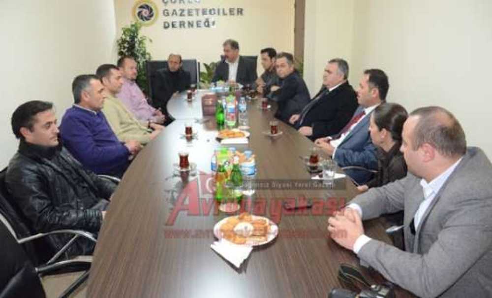 Tagid'den Çorlu Gazeteciler Derneği'ne Ziyaret