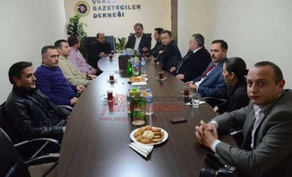 Tagid'den Çorlu Gazeteciler Derneği'ne Ziyaret