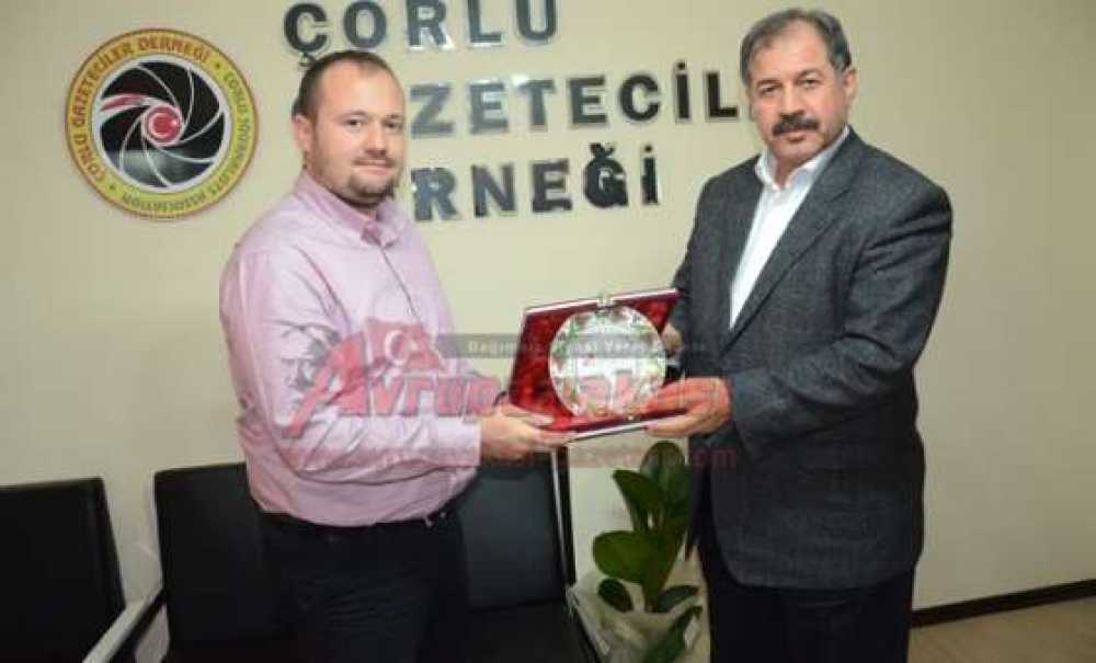 Tagid'den Çorlu Gazeteciler Derneği'ne Ziyaret