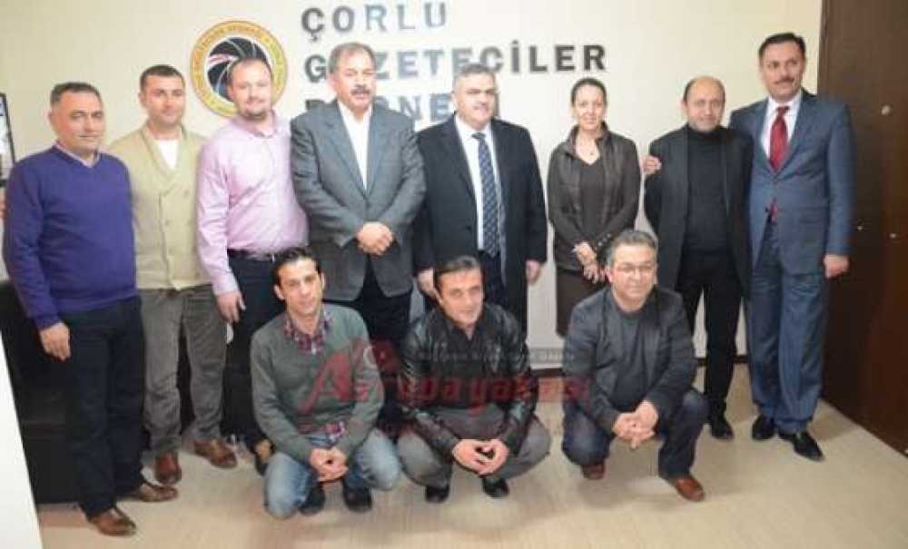 Tagid'den Çorlu Gazeteciler Derneği'ne Ziyaret