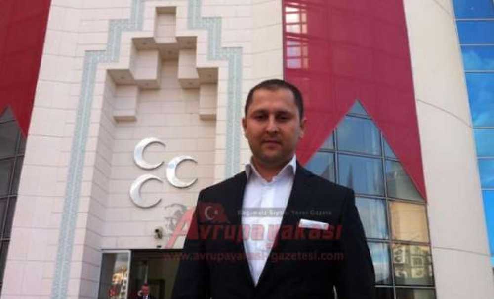 Mhp Çorlu İlçe Teşkilatı'nda Başkanlığa Cüneyt Ergün Getirildi